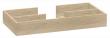 Dansani skuffeindsats m/udskr�ring - 50x25 cm - Egetr�