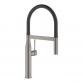 Grohe Essence New k�kkenarmatur m/profi-bruser - B�rstet hard graphite