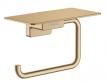 Hansgrohe AddStoris papirholder m/hylde - B�rstet bronze