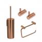 Cass�e tilbeh�rspakke til bad - B�rstet kobber