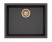 Lavabo Amsterdam 50 kompositk�kkenvask - Antracit/kobber