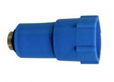 Beskyttelses-slutmuffe 1/2" til koblingsd&aring;se bl&aring;.