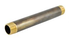 Nippelrør messing 120 mm 3/4
