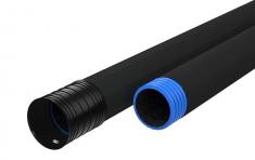 Evodrain Flex dr�nr�r med filt 50 meter - 92/80 mm