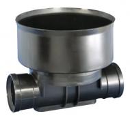 Wavin 160 x 425 mm TP1-br�nd, glat, lige genneml�b