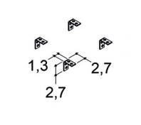 Dansani Monteringspose med vinkelbeslag