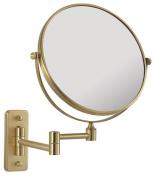 Hefe Gaia makeupspejl m/3x forstørrelse - Messing