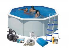 Swim & Fun Pool Basic &Oslash;350 x 120 cm - Hvid
