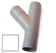 Plastmo grenr�r 45gr. Hvid 75 MM