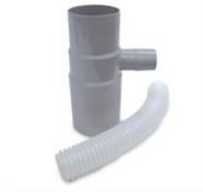 Plastmo vandudtag regnvandsopsamler - 75mm - Gr�