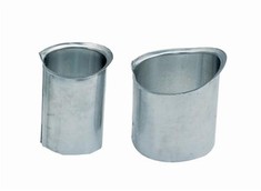 Rheinzink tudstykke 76mm nedl�b til 12