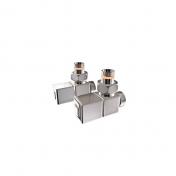 Str&oslash;mberg Ventils&aelig;t vinkel firkantet sort