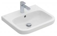 V&B Architectura 55 håndvask t/væg - 1/3 hanehuller