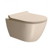 GSI Pura kompakt 50 v�gh�ngt toilet m/DualGlaze+ - Creta
