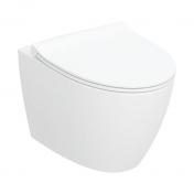 Ifö Spira Art væghængt toilet m/TurboFlush, Ifö Clean og sæde m. SoftClose