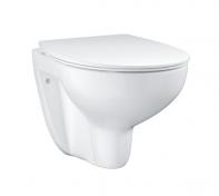 Grohe Bau Ceramic v�gh�ngt toilet inkl/slim toilets�de m/SoftClose og QuickRelease