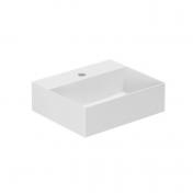 Lavabo Elegance SQ 42 h�ndvask t/v�g eller m�bel - Uden overl�b