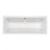 Strømberg Quantum badekar t/indbygning - 170 x 70 - 2 ryglæn