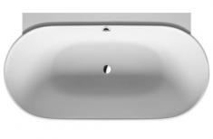 Duravit Luv Back-to-wall fritstående kar - 1800x950mm - Hvid mat