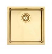 Lavabo Kubus 400 Soft køkkenvask - Messing PVD