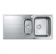 Grohe K500 køkkenvask m/skylleskål og afløbsbakke