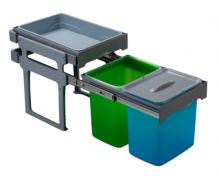 Intra Juvel Tank 40-2 affalsbeholder m/2 spande og udtr�ksbakke