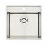 Lavabo Nexus 60 k�kkenvask - Rustfrit st�l