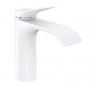 Hansgrohe Vivenis 110 h�ndvaskarmatur u/bundventil og m/CoolStart - Mat hvid