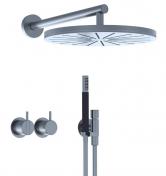 Vola 2471-061 Et-grebs blander med hånd og hovedbruser - Krom