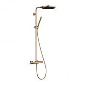 hansgrohe Pulsify S Puro 260 Showerpipe 1jet m/EcoSmart og Ecostat Fine - B�rstet bronze