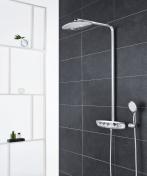 Grohe Rainshower SmartControl 360 DUO brusesystem m/termostat - Krom