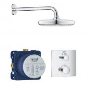 Grohe Tempesta 210 brusesystem til indbygning u/håndbruser - Krom