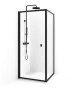 Cass�e New York fast brusev�g m/d�r og ramme - 75*78 cm