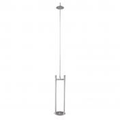 Frostline Eqi fritstående udebruser inkl. brønd - Rustfrit stål