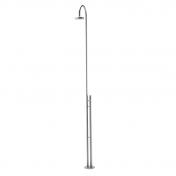 Frostline DUO fritstående udebruser - Rustfrit stål