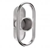 Frostline Duo v&aelig;gh&aelig;ngt slangesaddel - Poleret st&aring;l