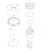 Damixa Arc Reperationss�t kartushe til k�kken/h�ndvask krom