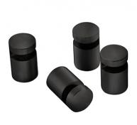 Pressalit spejlbeslag - S�t � 4 stk - Mat sort