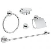 Grohe Essentials tilbehørssæt 5 i 1 - Krom