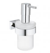 Grohe Essentials Cube S�bedispenser med holder