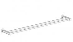 Damixa Silhouet dobbelt håndklædestang - 800 mm - Krom