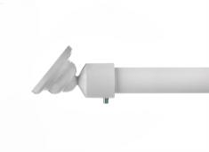 Van Der P Erica2000 Flexi-konsol +/-60� til skr�/sk�ve v�gge - Hvid