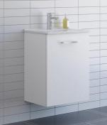 Dansani Mido+ 51 mini m�belpakke - Mat hvid h�jreh�ngslet