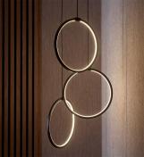 Cass�e Halo lampe - Mat sort