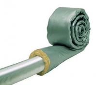 Unite isoleringsstr�mpe til ventilationsr�r �160 mm x 3 m - 50 mm isolering