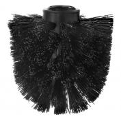 Beslagsboden l&oslash;st b&oslash;rstehoved til toiletb&oslash;rste - Sort