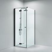 Str�mberg Lucca 195 fastv�g med folded�r - Skr�ddersyet - Mat sort