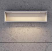 Dansani Lys indvendig vandret og underlight &aring;bent skab B60 cm