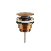 Cassøe universal push-up bundventil - Børstet kobber Cassøe universal push-up bundventil - Børstet kobber