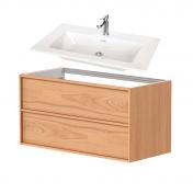 Strømberg Skara 100 møbelsæt - Lys eg